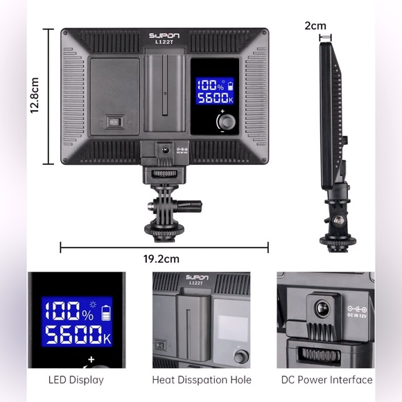 LED Video Light Panel - Picture 3 of 7